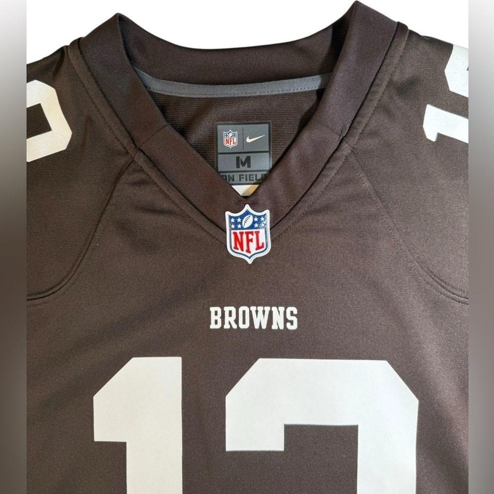 Nike On Field Cleveland Browns NFL Players Colt McCoy Jersey Men's Size M - Picture 3 of 8